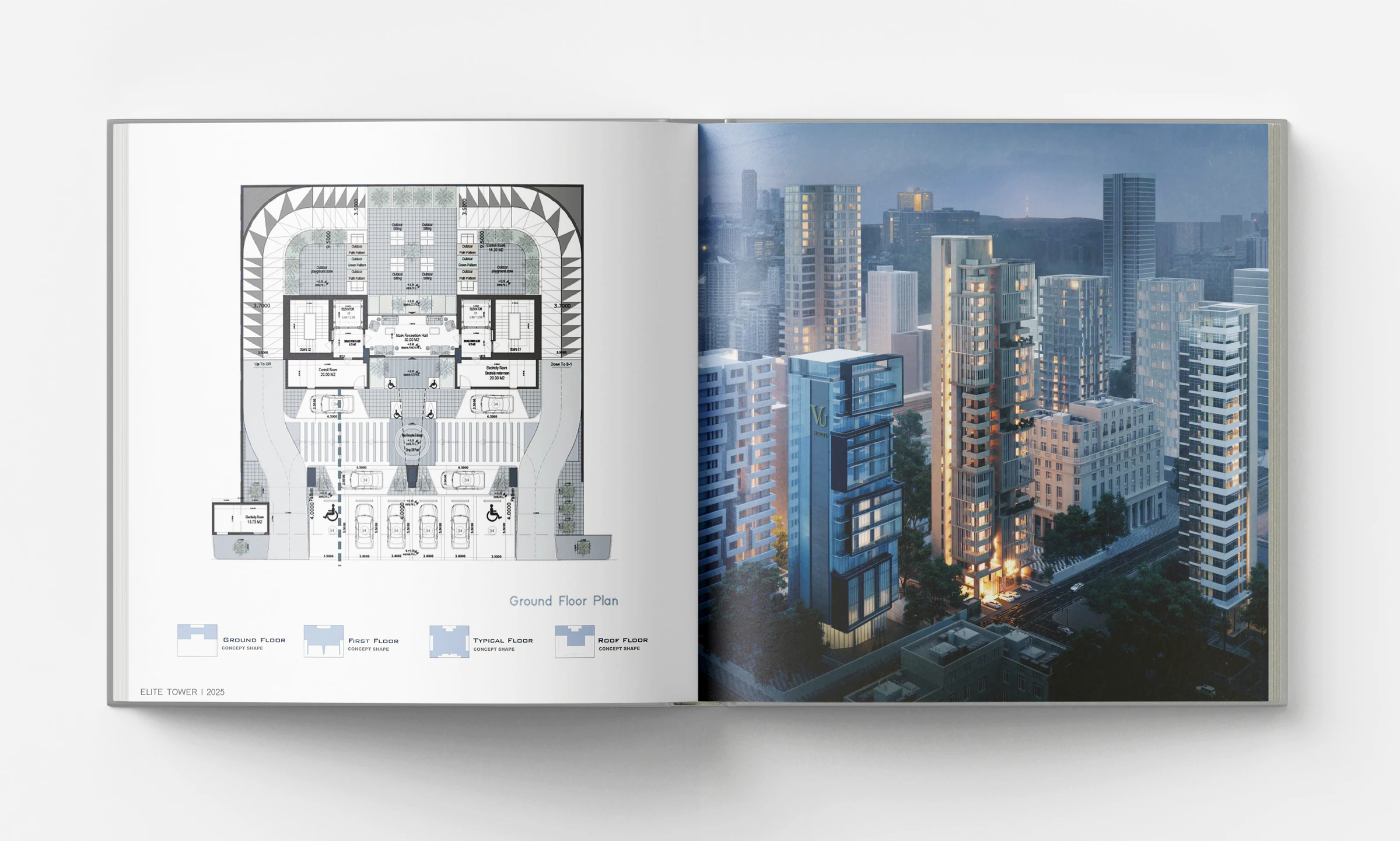 Elite Tower residential high-rise presentation