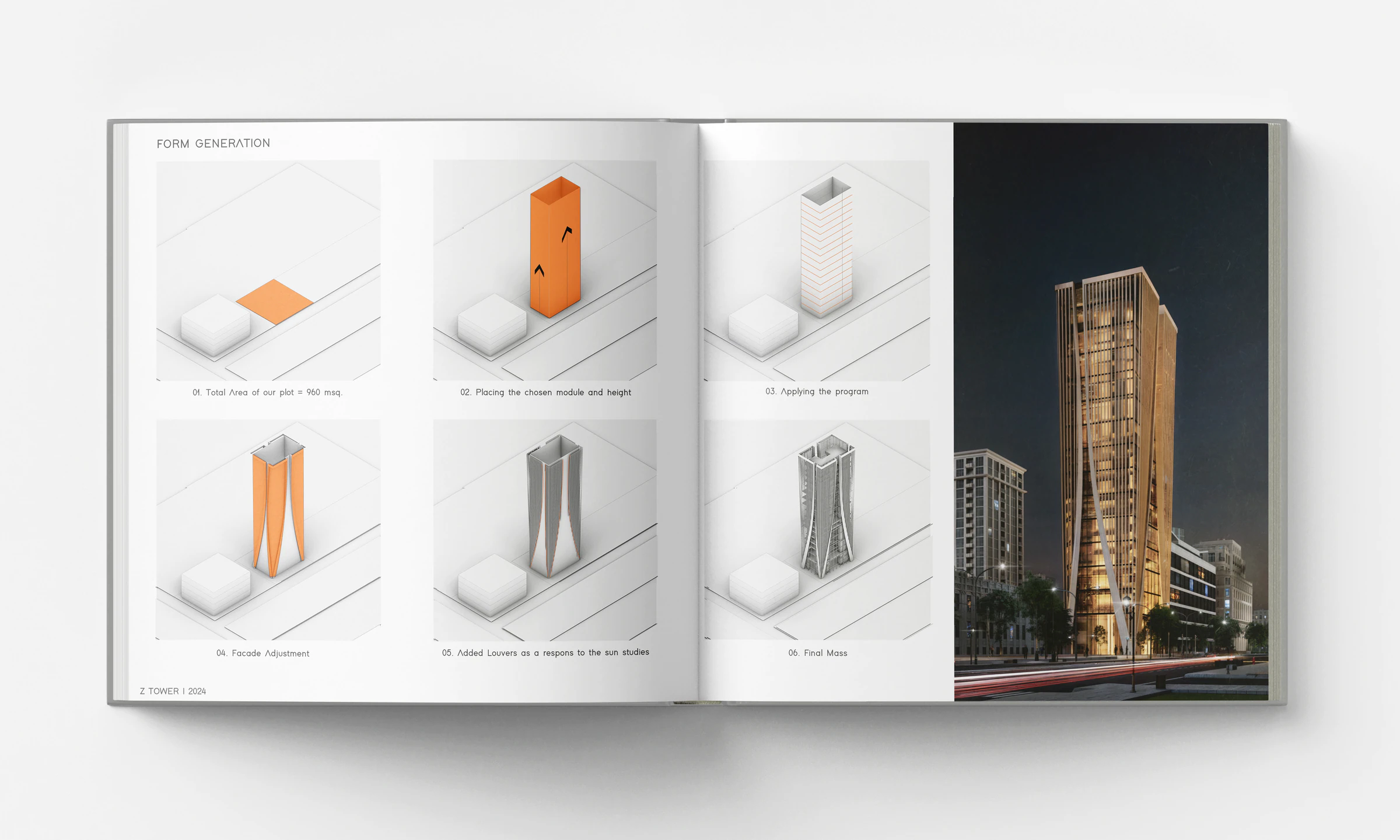 Z Tower design development